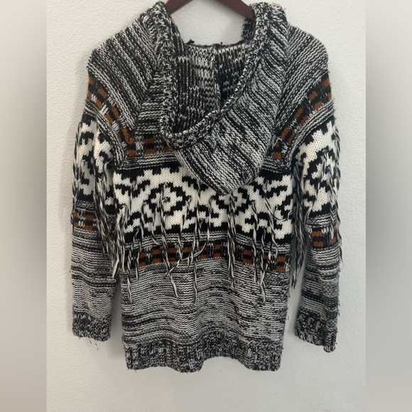 Volvon Vintage Cozy Knit Hooded Cardigan size XS - Picture 3 of 3